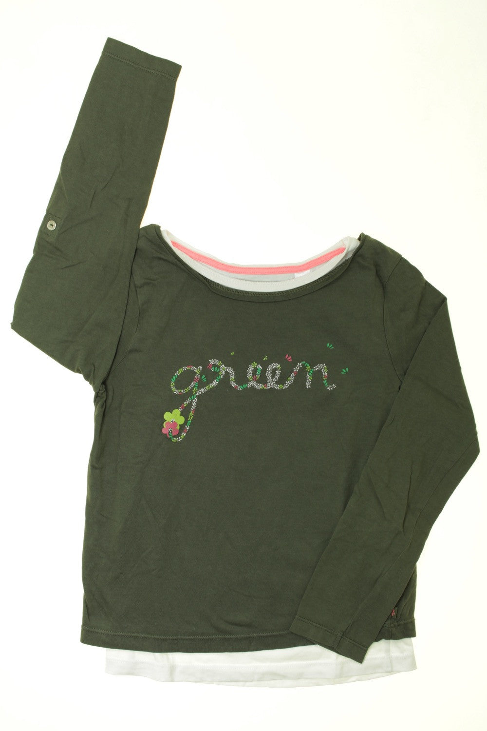 Tee-shirt manches longues 2 en 1