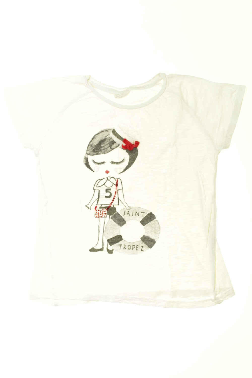 Tee-shirt manches courtes "Fillette"