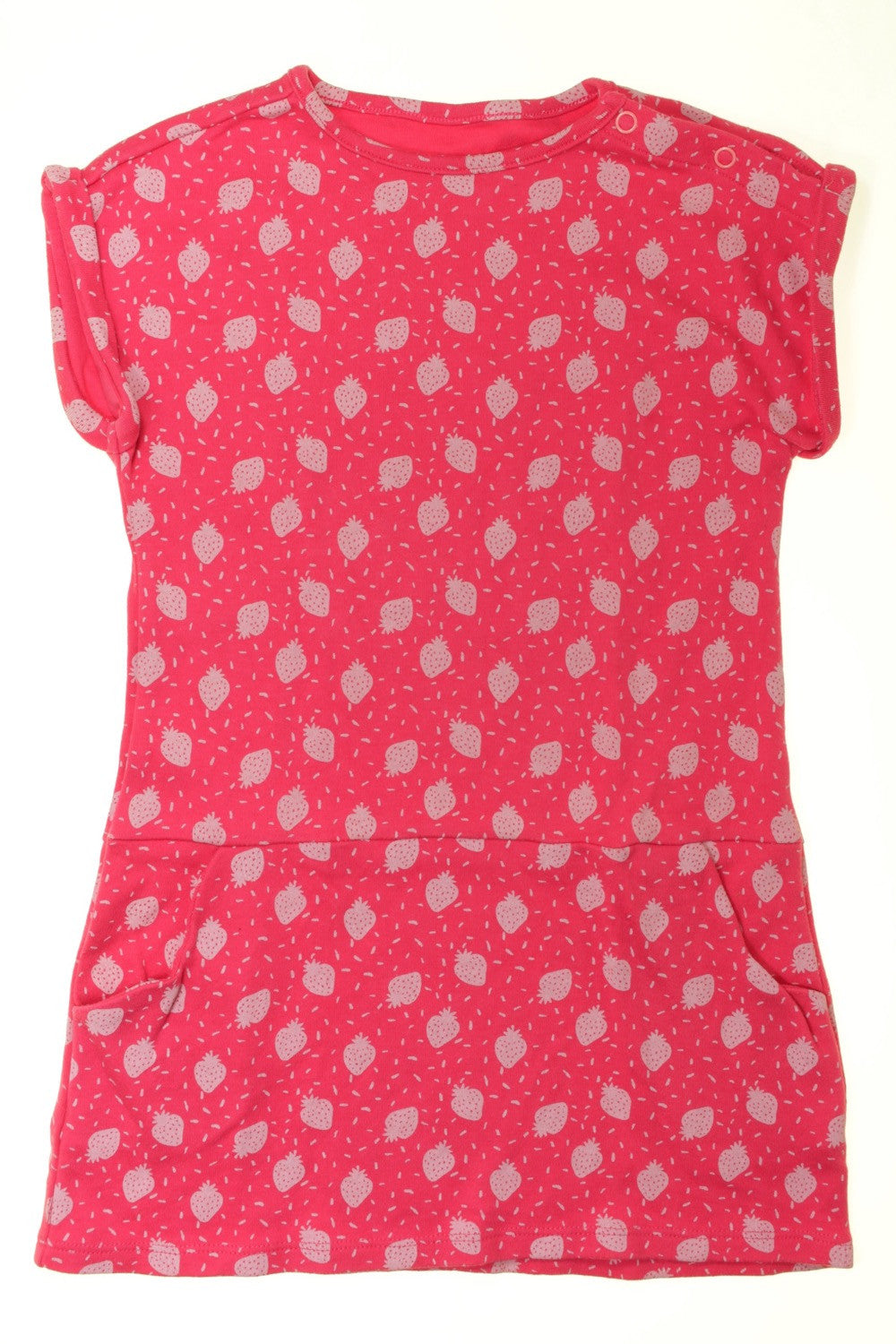 Robe manches courtes "Fraises"