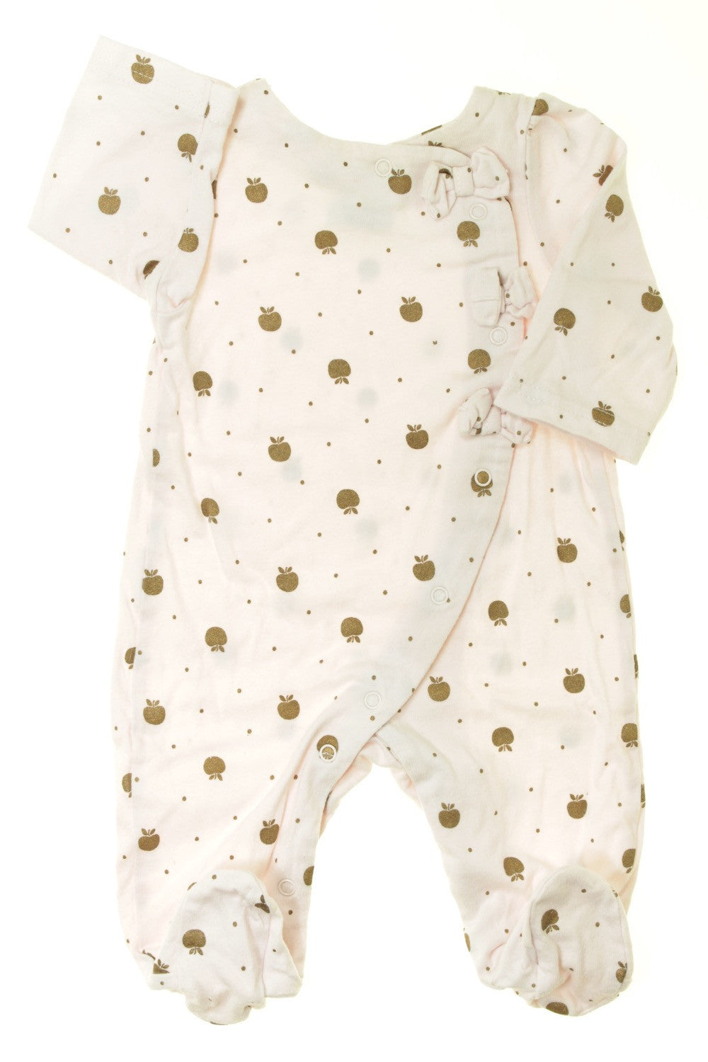 Pyjama/Dors-bien en coton "Pommes"