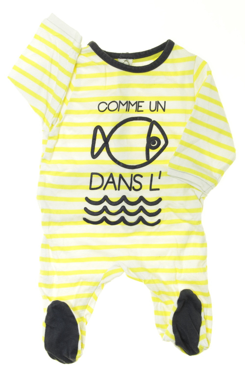 Pyjama/Dors-bien en coton "Poisson"