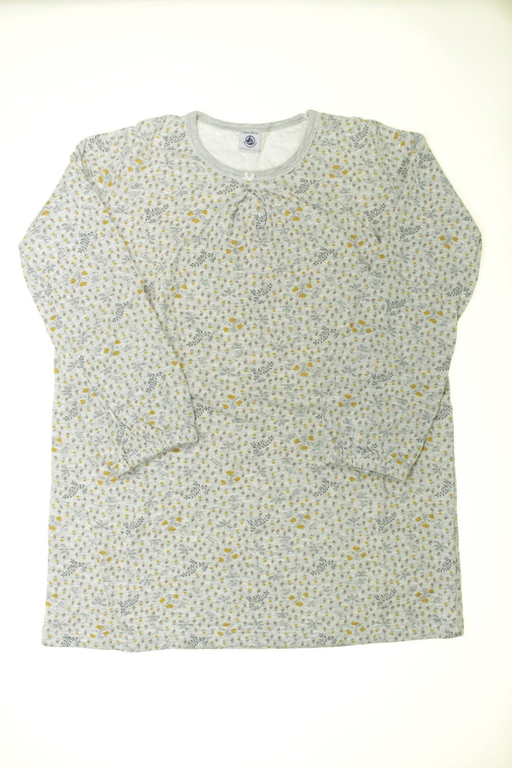 Chemise de nuit "Fleurs et oiseaux"