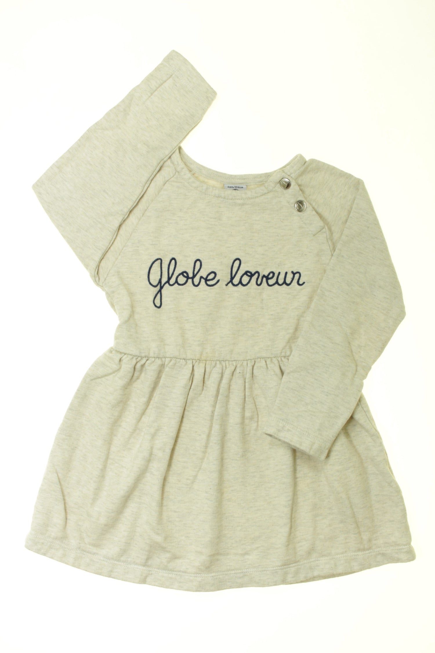 Robe manches longues "Globe loveur"