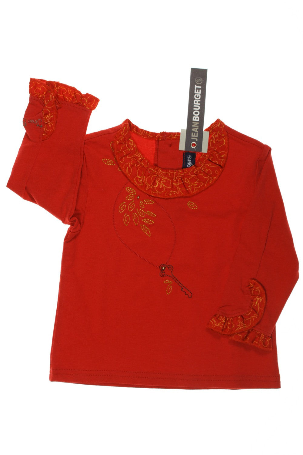Tee-shirt manches longues "Clé" - NEUF