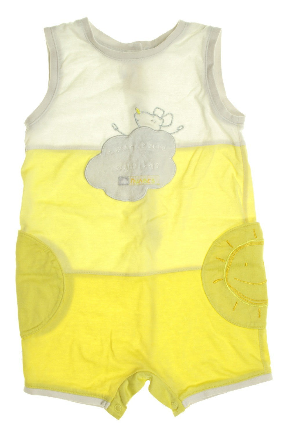Combishort sans manches "Nuage"