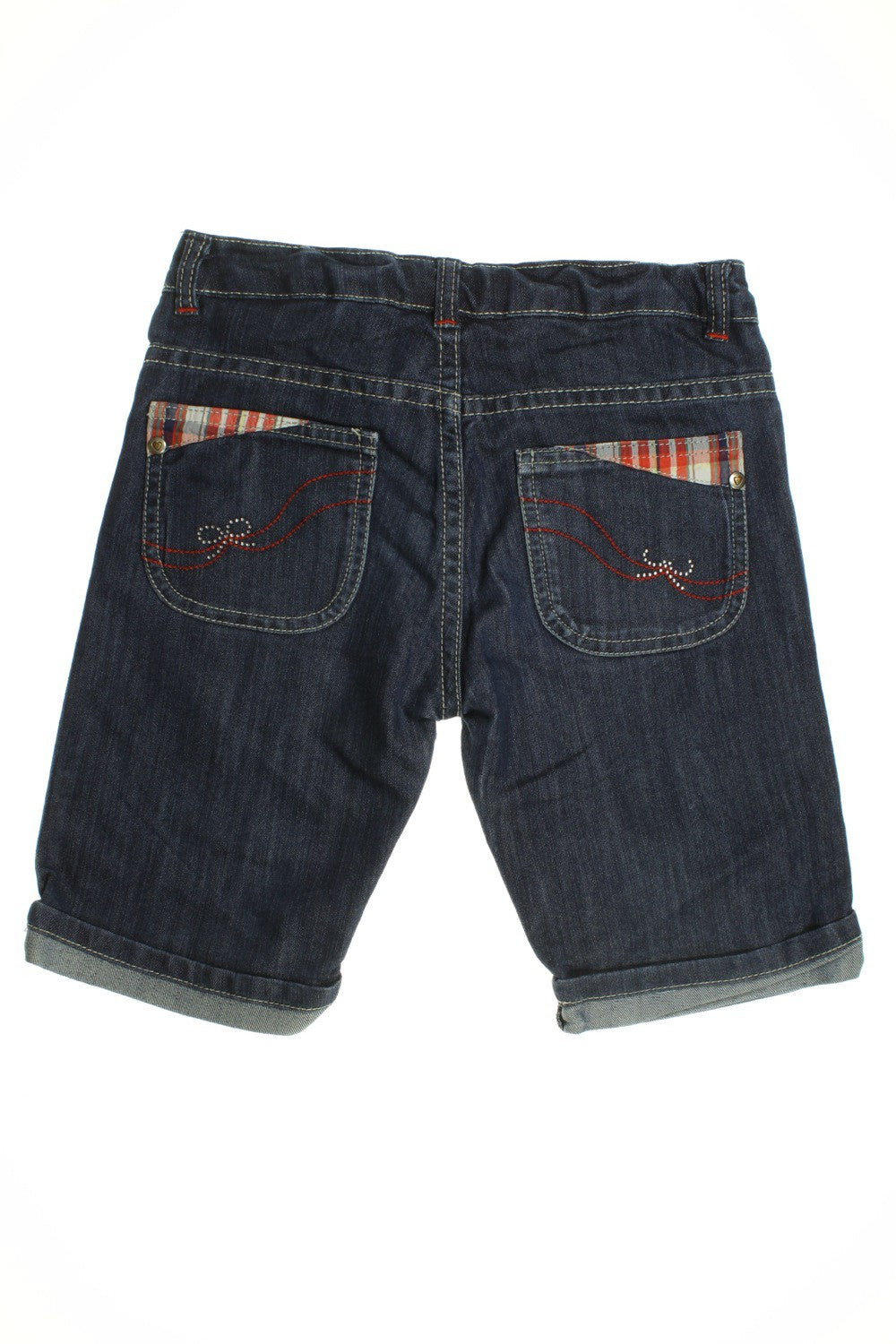 Bermuda en jean effet vieilli - 10 ans