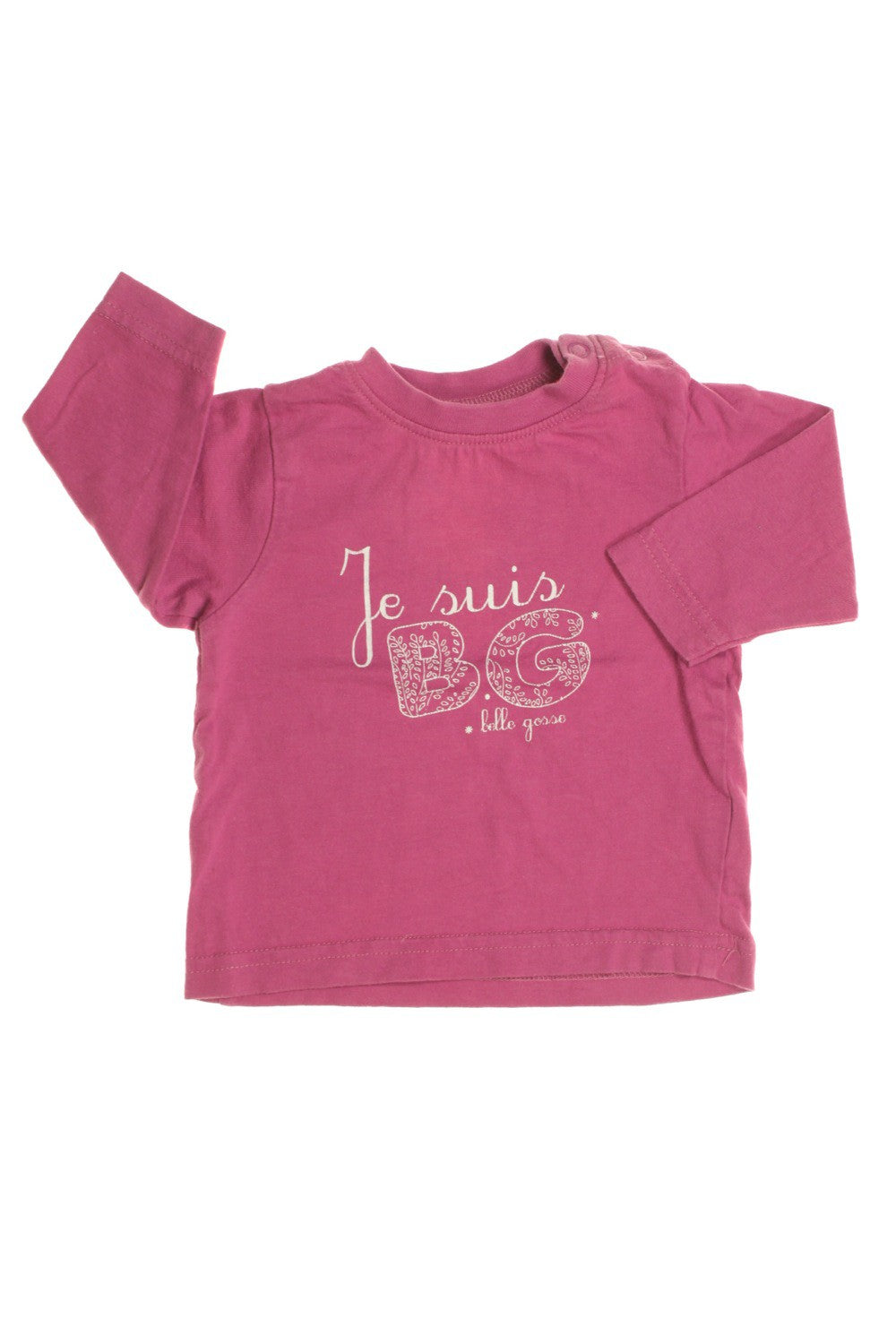 Tee-shirt manches longues "Belle gosse"