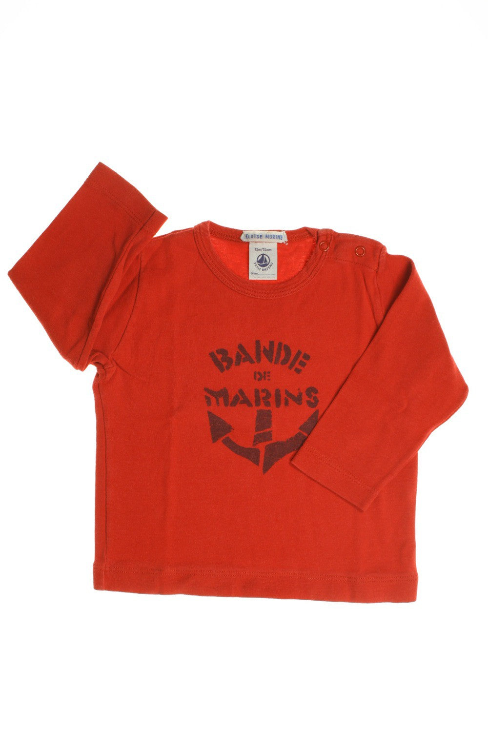 Tee-shirt manches longues "Bande de marins"