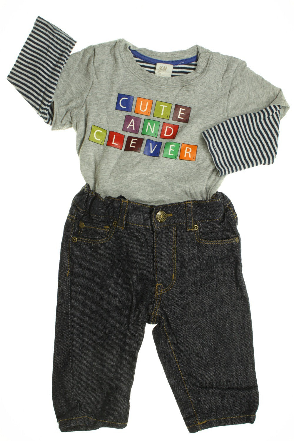 Ensemble jean et body "Cute"
