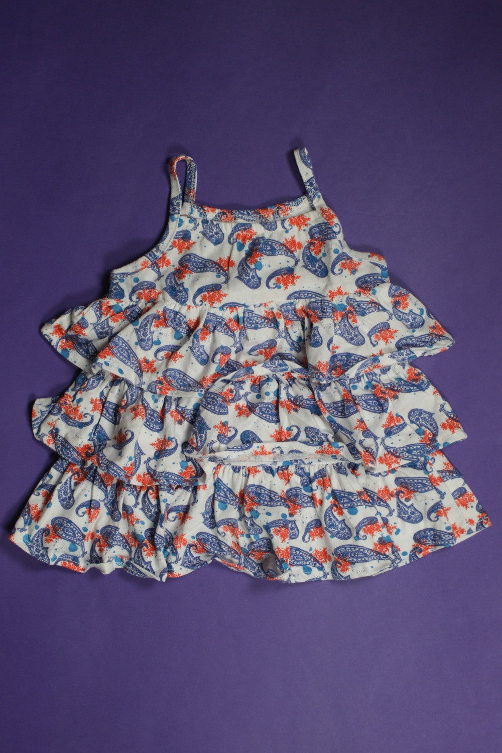 Robe volantée