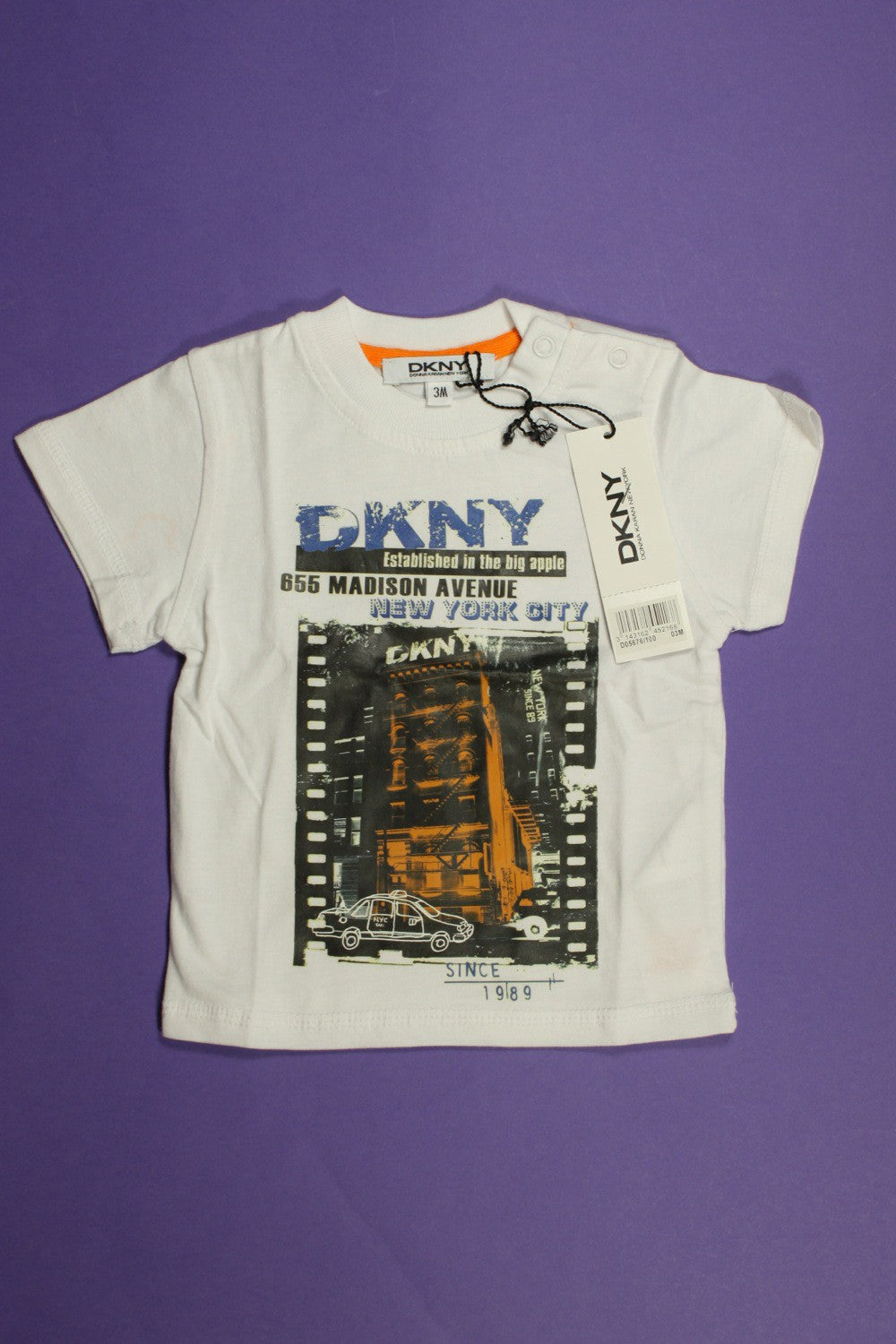 Tee-shirt manches courtes "Madison Avenue" - NEUF