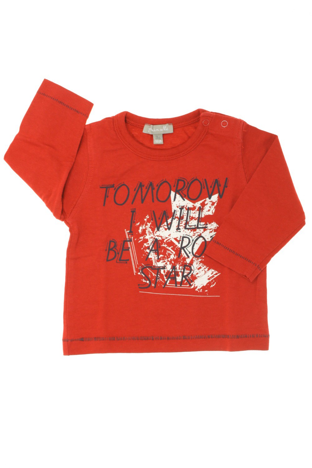 Tee-shirt manches longues "Tomorrow"