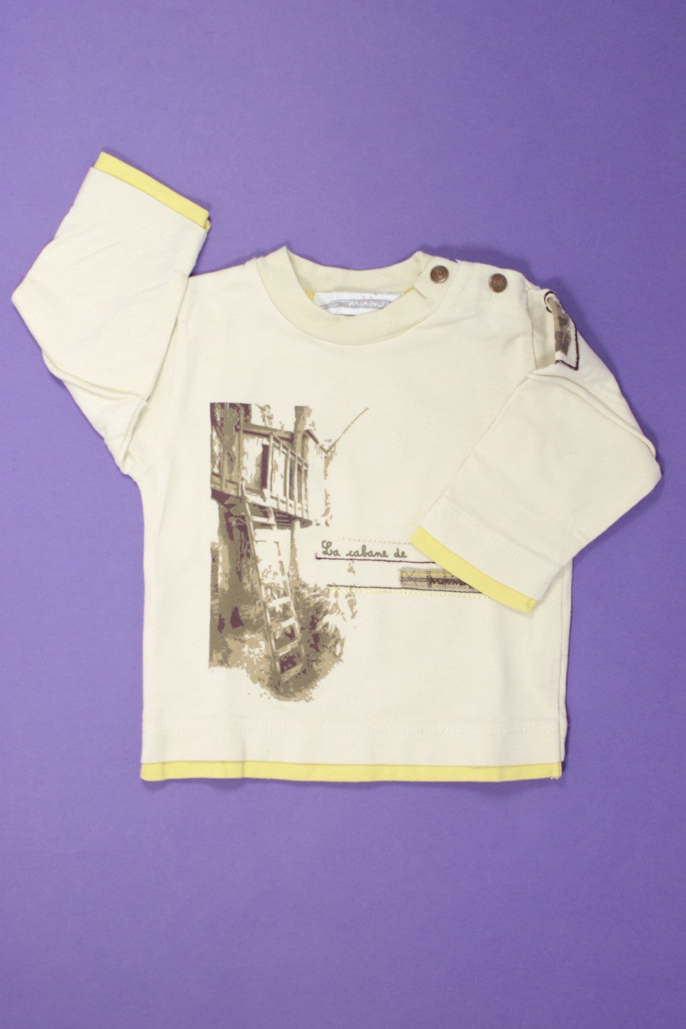 Tee-shirt manches longues "La cabane"