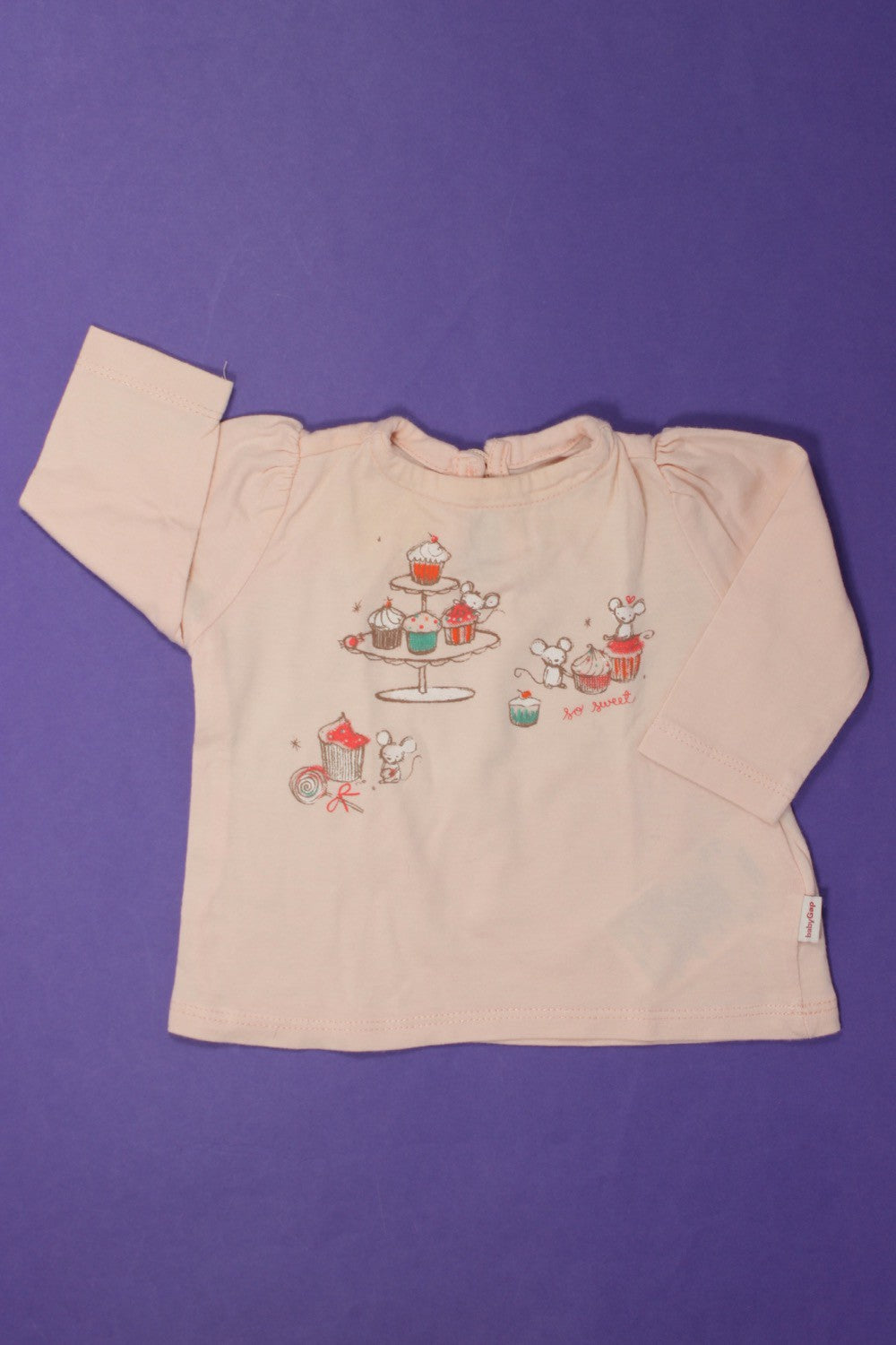 Tee-shirt manches longues "Cupcakes"