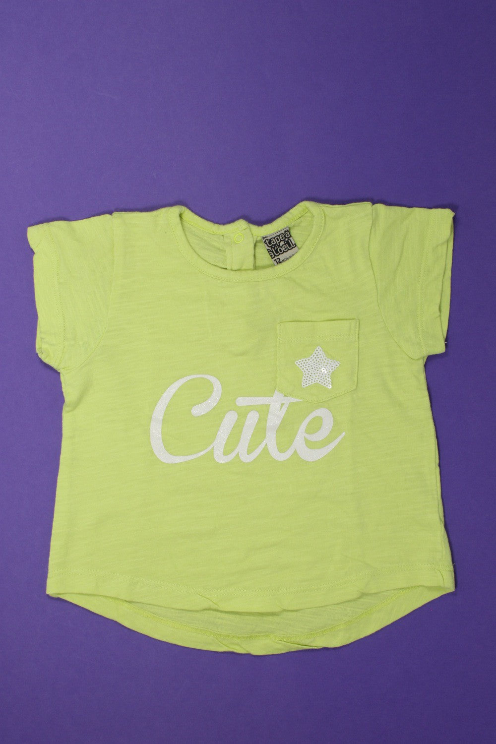 Tee-shirt manches courtes "Cute"