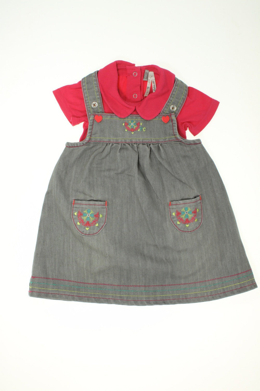 Ensemble robe en jean et body