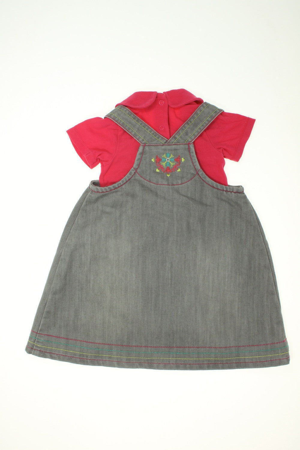 Ensemble robe en jean et body