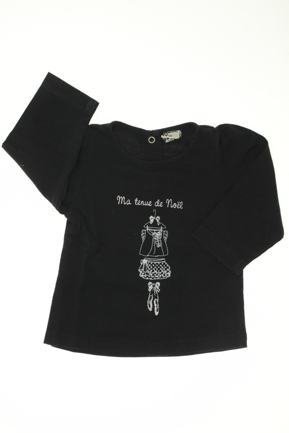 Tee-shirt manches longues "Tenue de Noël"