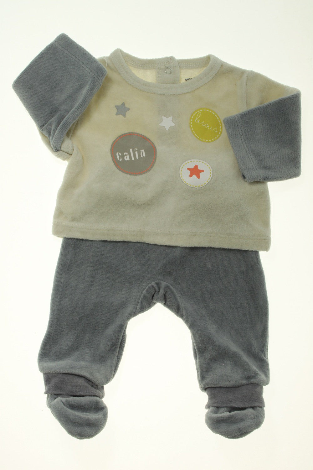 Pyjama en velours "Câlin"