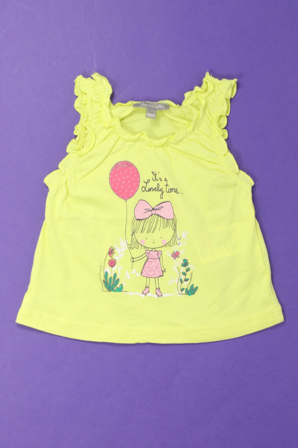 Tee-shirt manches courtes "Fillette"