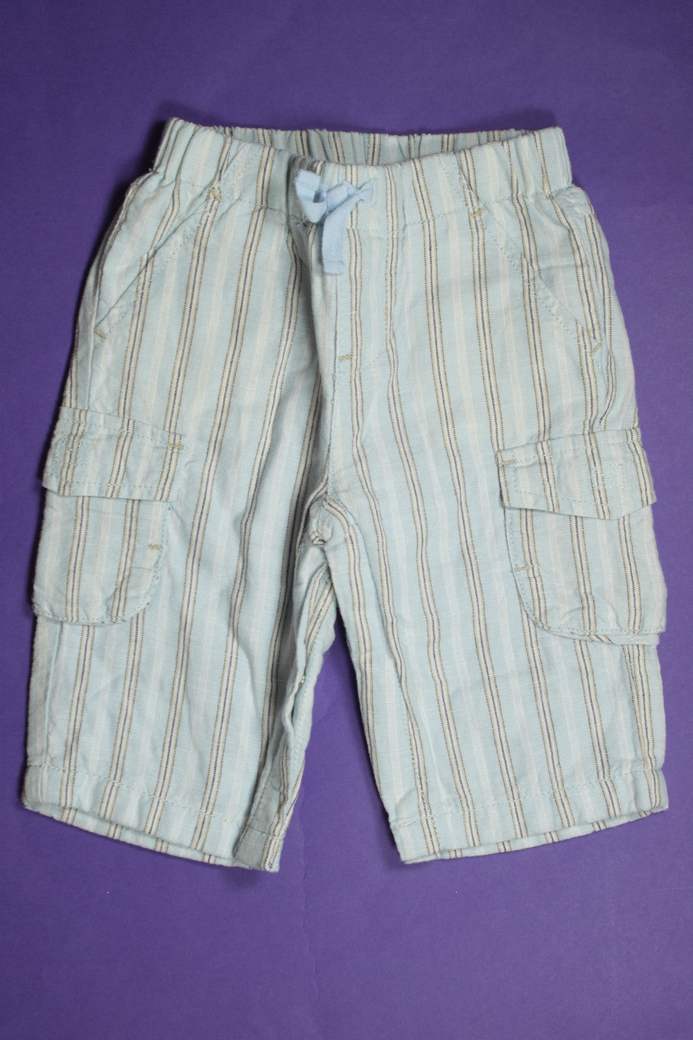 Pantalon en lin doublé
