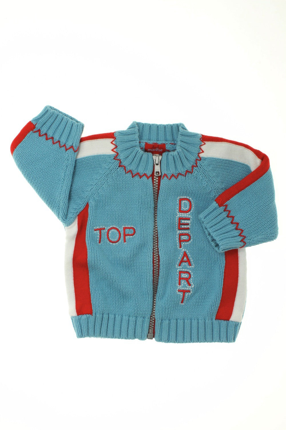 Gilet zippé "Top départ"