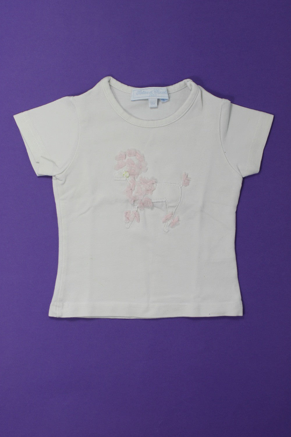 Tee-shirt manches courtes "Caniche"