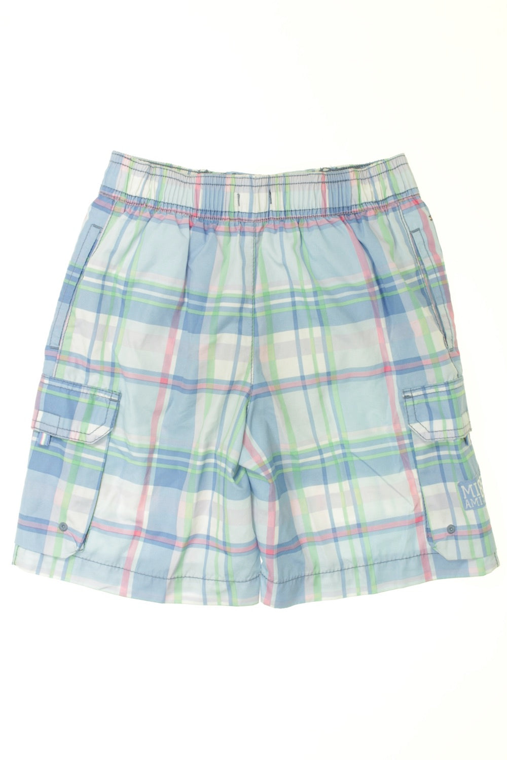 Short de bain à carreaux