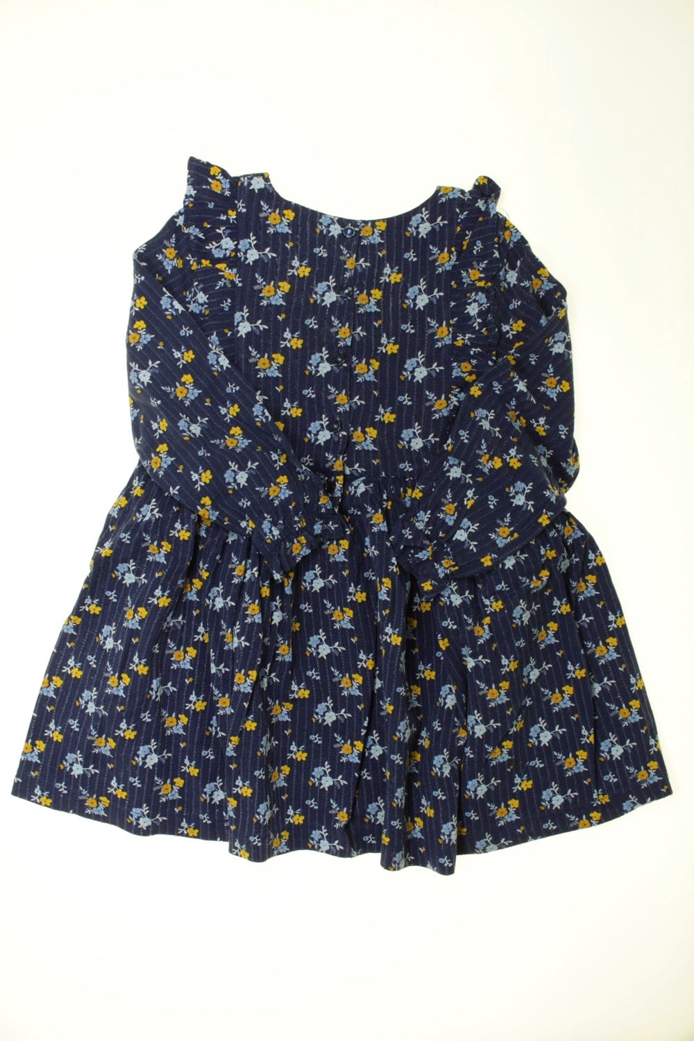 Robe manches longues fleurie