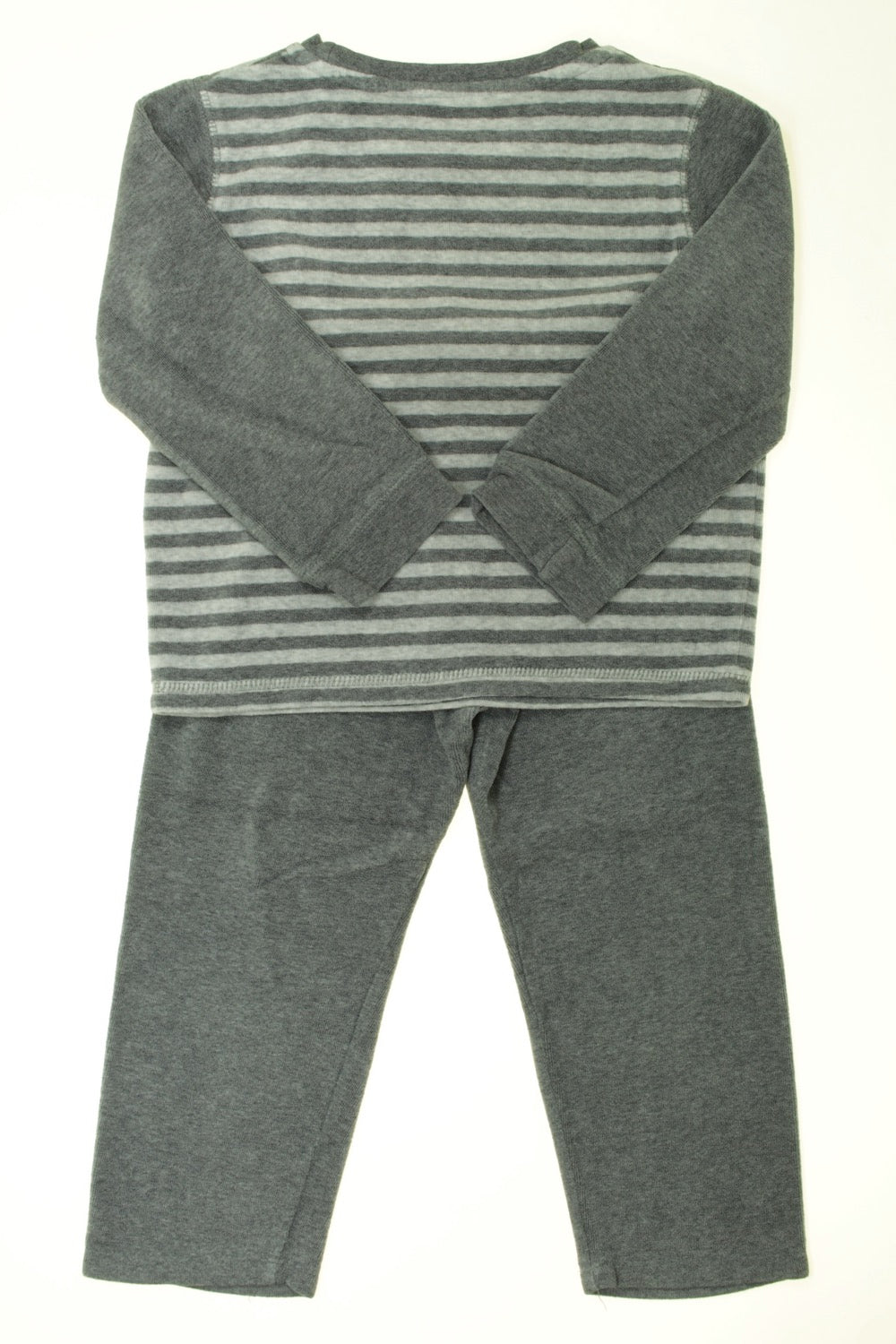 Pyjama rayé en velours