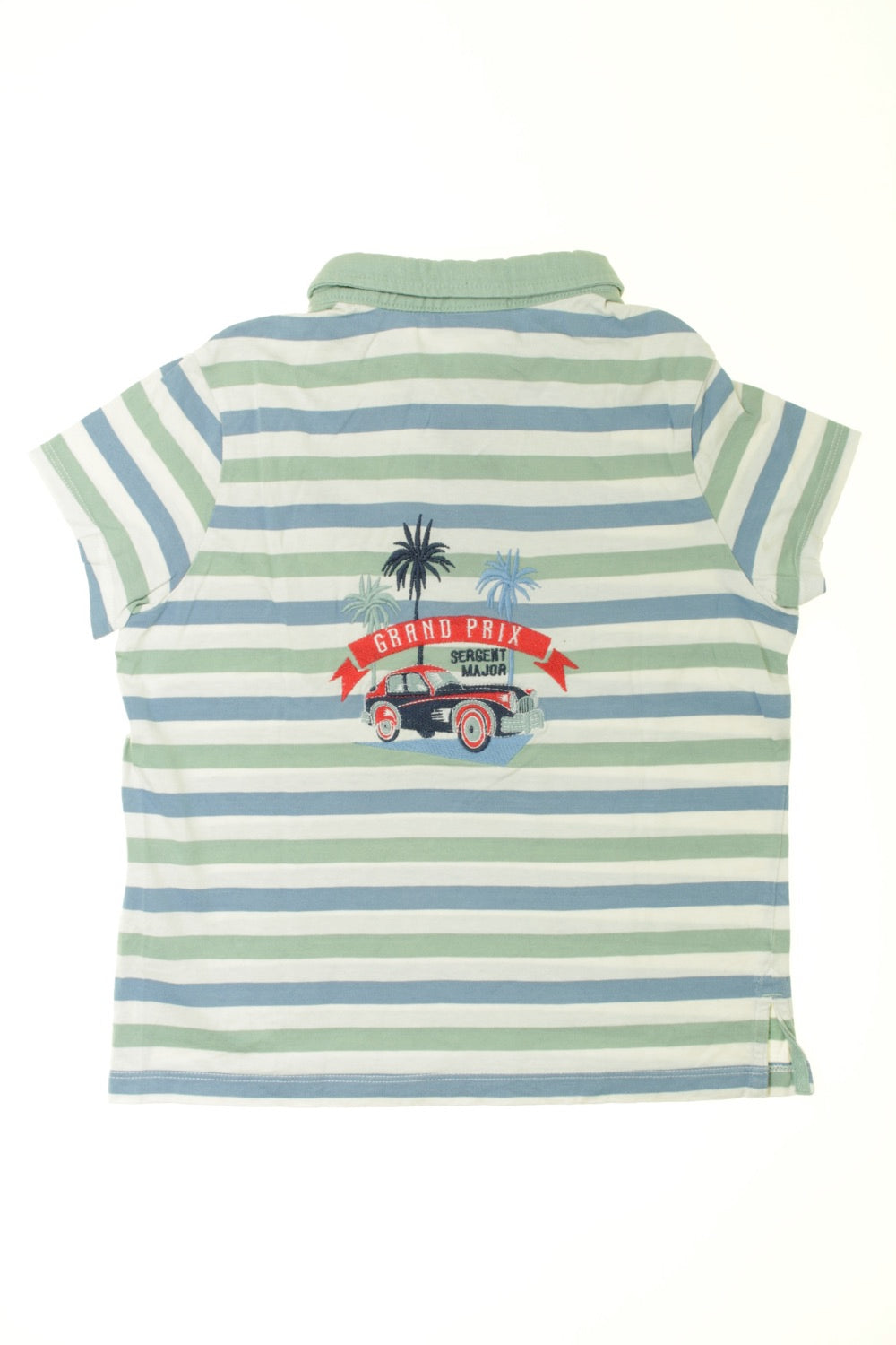 Polo rayé manches courtes