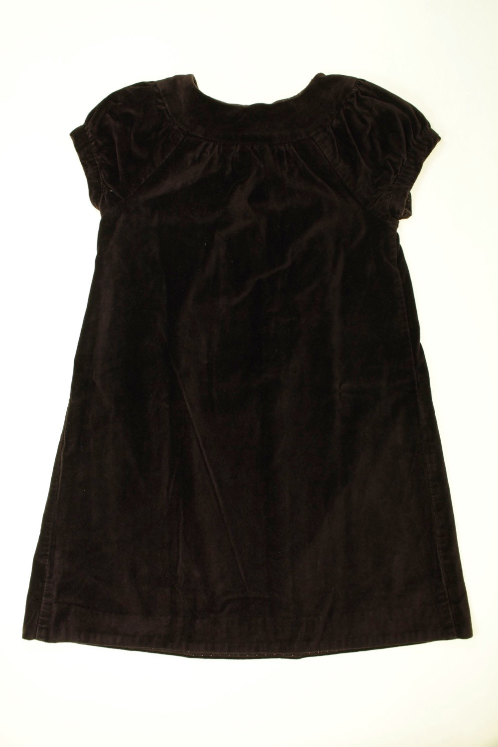 Robe en velours ras