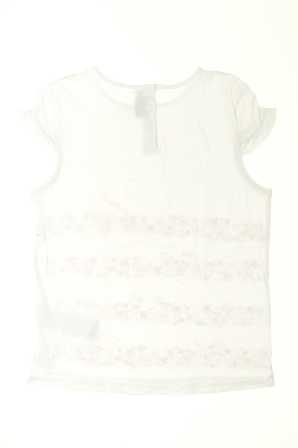 Tee-shirt manches courtes Fleurs