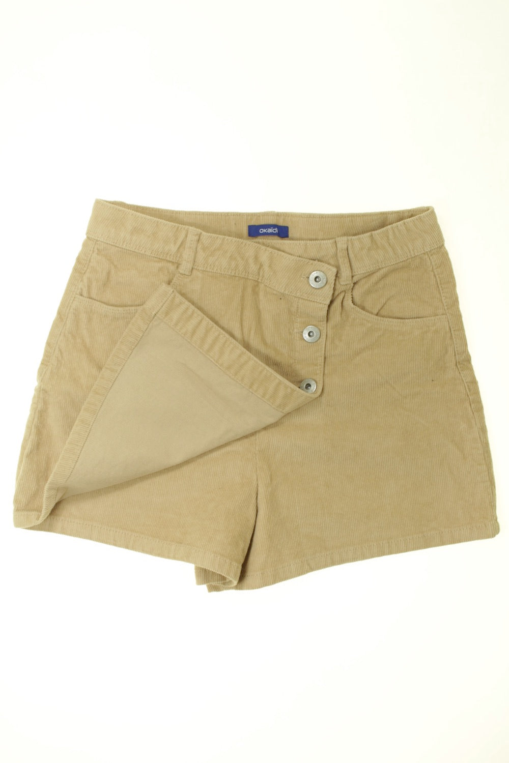 Short jupette en velours fin- 14 ans
