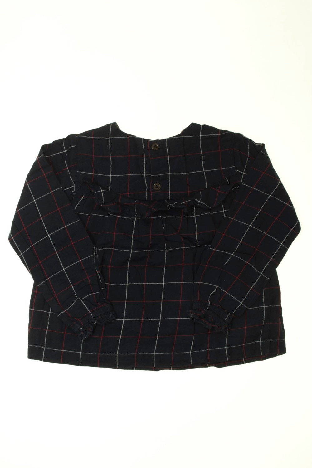 Blouse à carreaux