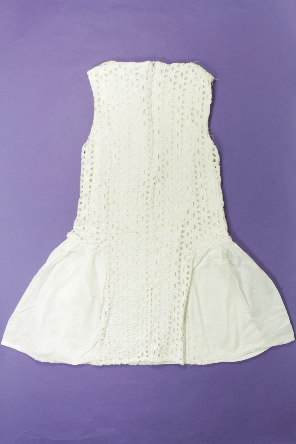 Robe en broderie anglaise