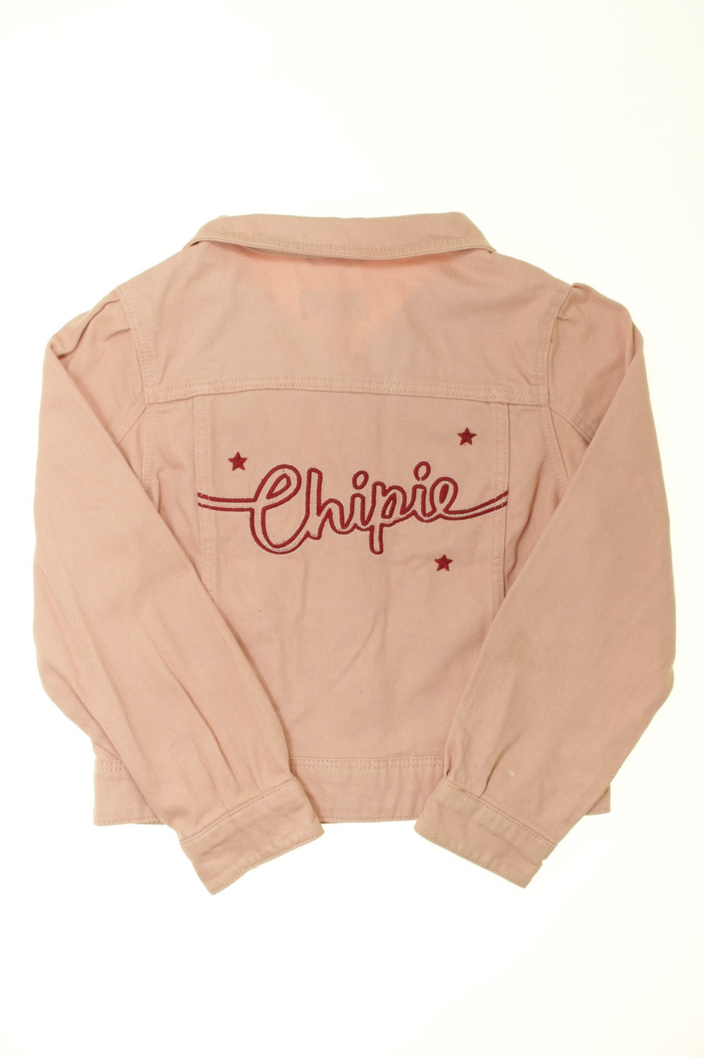 Veste en jean de couleur