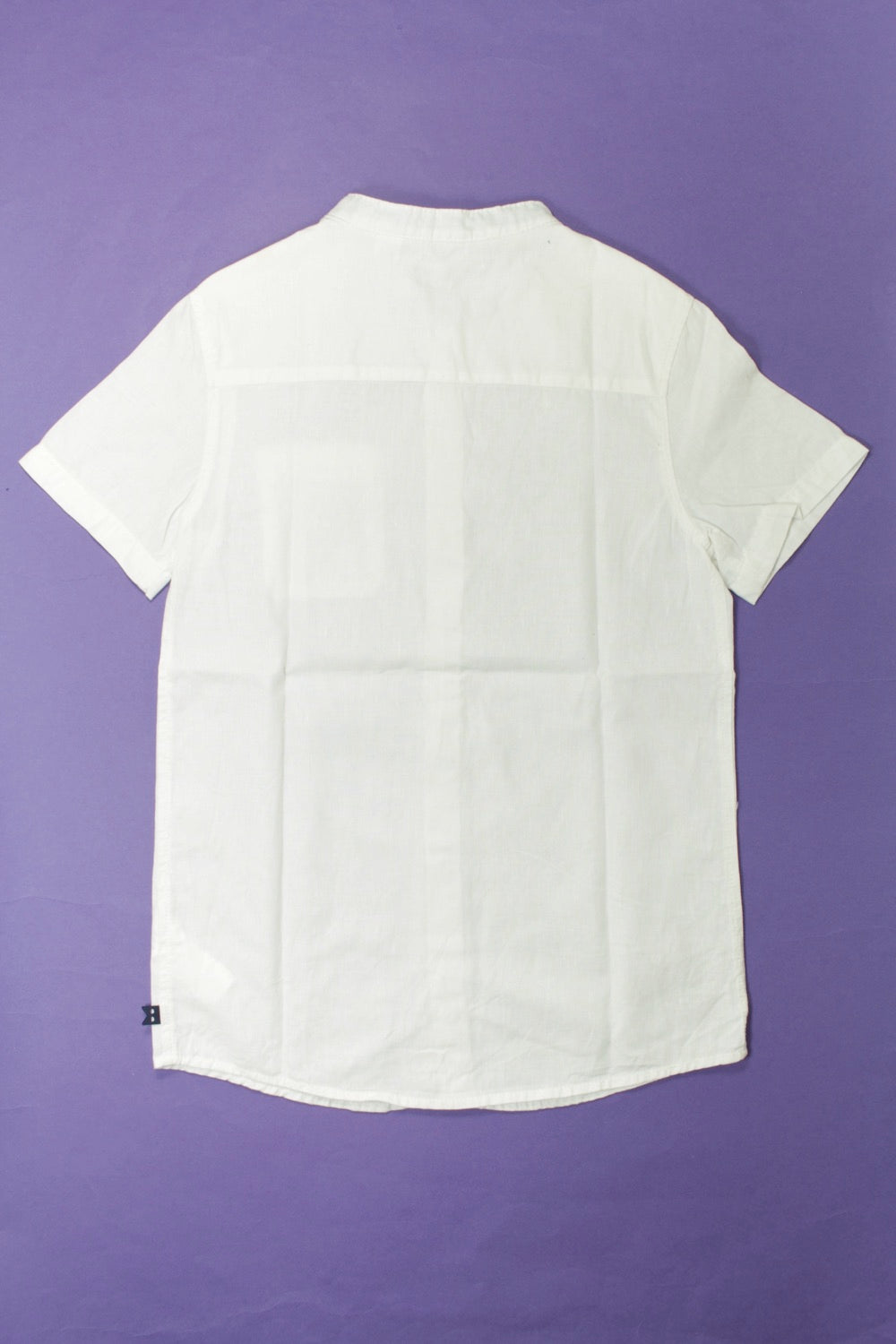 Chemise en lin mélangé