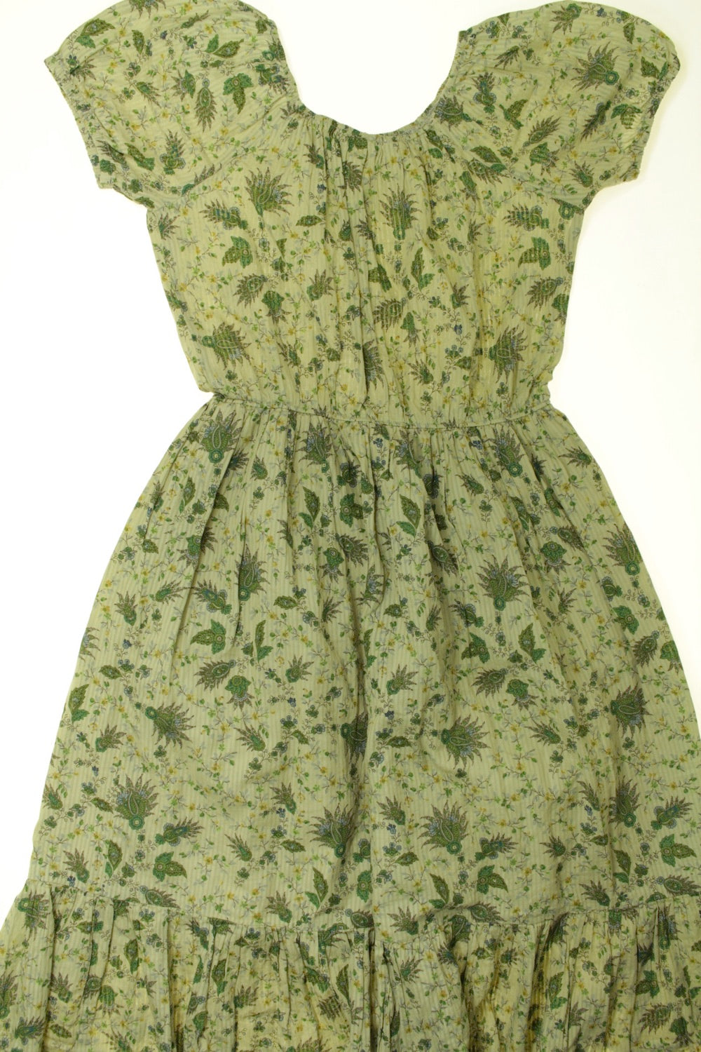 Robe longue fleurie