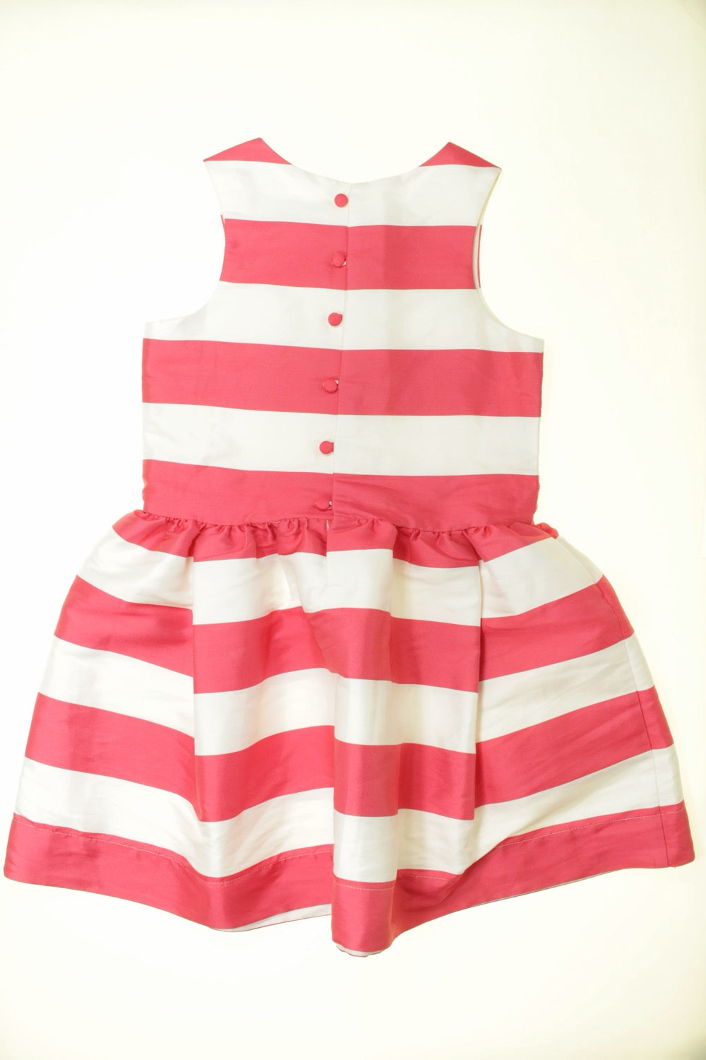 Robe à rayures en taffetas
