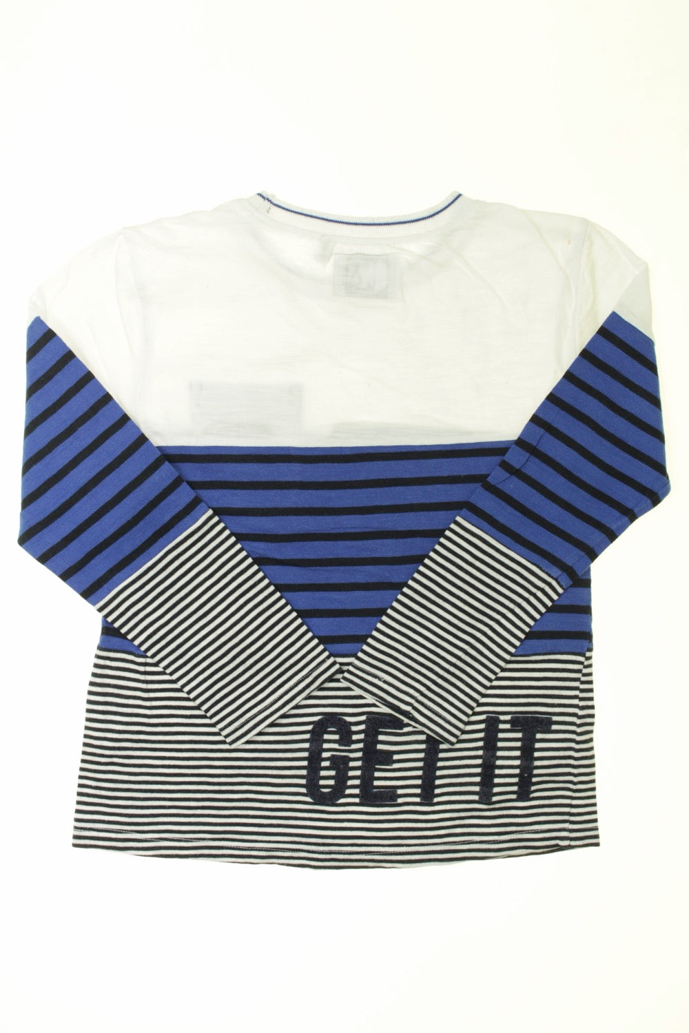 Tee-shirt rayé manches longues