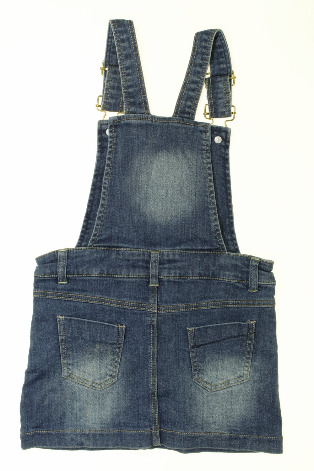 Robe en jean à bretelles
