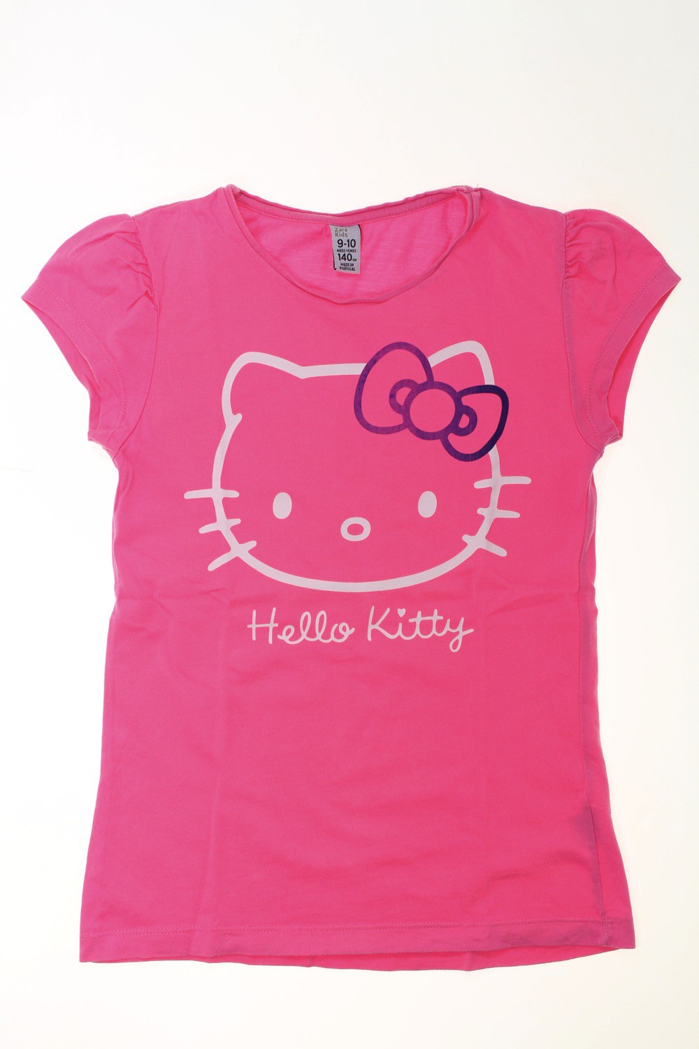 Tee-shirt manches courtes "Hello Kitty" Zara Fille 10 ans ...