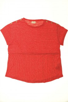 vetements enfants d occasion Tee-shirt manches courtes rayé - 14 ans Zara 12 ans Zara 