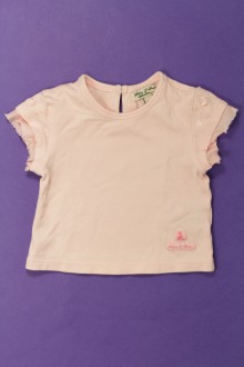 habits bébé occasion Tee-shirt manches courtes Eliane et Léna 3 mois Eliane et Léna 