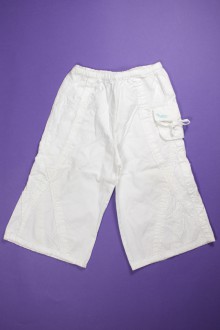 Pantalon large en toile légère et brodée d'occasion de la marque Mexx en taille 12 mois Mexx 