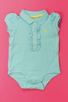 Habit de bébé d’occasion Body polo manches courtes Ralph Lauren 3 mois Ralph Lauren 