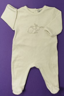Habits pour bébé Pyjama/Dors-bien en velours 