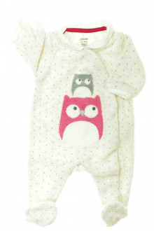 Habits pour bébé occasion Pyjama/Dors-bien en velours 