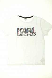 vetement marque occasion Tee-shirt manches courtes - 14 ans Karl Lagerfeld 12 ans Karl Lagerfeld 